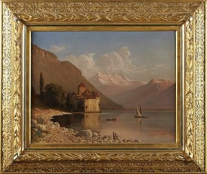 Château De Chillon - Schweiz by Friedrich GÜDER - auction artwork with signature