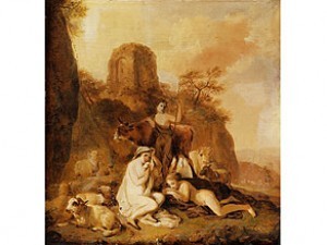Listarkadische Landschaft by Christian Wilhelm Ernst DIETRICH