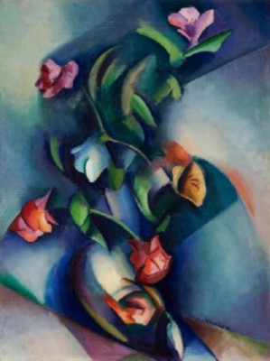 Synchromist Flowers by William Henry Kemble YARROW