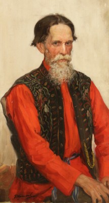 Merchant by Ivan Semionovich KULIKOV - auction artwork with signature