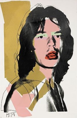 Mick Jagger by Andy WARHOL