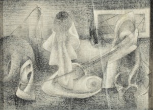 Composition Surréaliste by Henri GOETZ