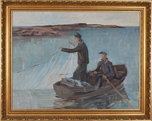 Fiskare by Bror Gösta FOHLIN