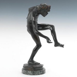 Tanzender Faun by Oskar GLADENBECK