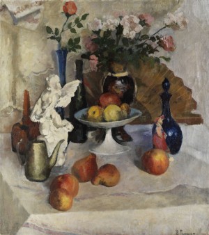 Früchte- Und Blumenstilleben by Wladimir GAIDAR