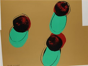 Space Fruit - Apples, 1979 Special Edition by Andy WARHOL