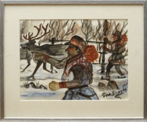 Renskötare by Tore (Sami Artist) SUNNA