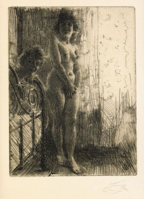 Dunkelt Hörn by Anders ZORN