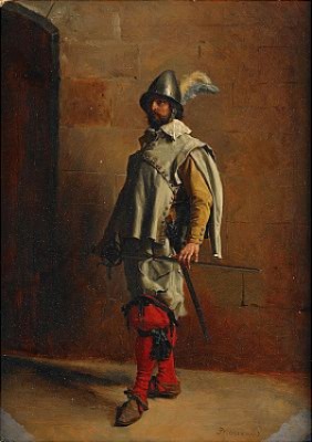 Soldat by Ernest MEISSONIER