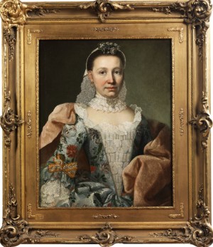 Portrait Einer Adeligen Dame by Anton Rafael MENGS