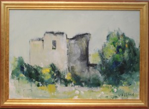 Ruin by Gunnar WILLFORD - auction artwork with signature