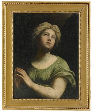 Sankt Cecilia by Elisabetta SIRANI - auction artwork with signature