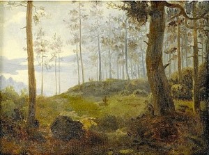 Furuskog by Carl Fredrik HILL