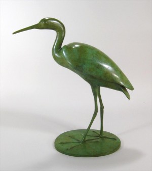 Little Egret by Adrian SORRELL - auction artwork with signature