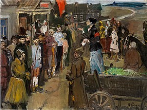 Bürgerskriegsszene by Wladimir GAIDAR
