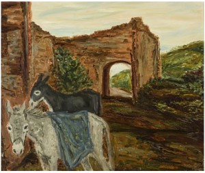 Byport Og Esler (assisi) by Harald Olai KIHLE