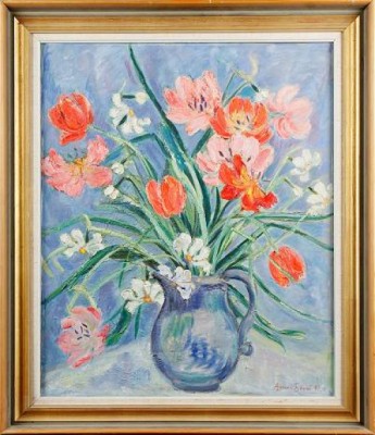 Blomsterstilleben by Agnes TYBONI