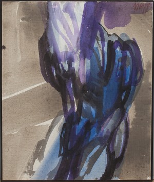 L'homme Bleu Iii by Michel VILAGE
