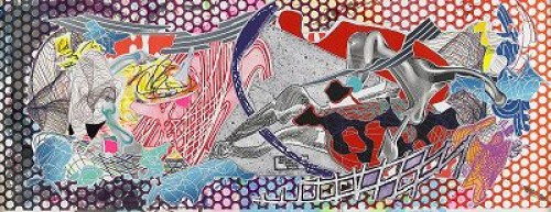 Calvinia, Screenprint, Lithograph, Etching, Aquatint, Engraving And Relief In Colours On Handmade Paper by Frank STELLA
