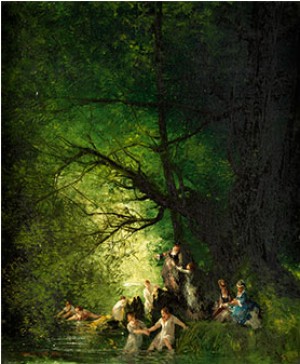 Badevergnügen by Cesar De COCK