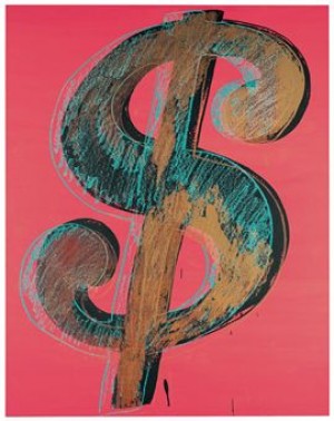 Dollar Sign by Andy WARHOL