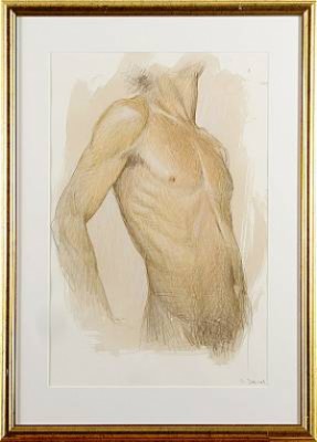 Torso by Charlotte DIENER - auction artwork with signature