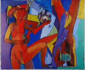 Kär-lek by Estoardo ‘Esto’ BARRIOS CARRILLO - auction artwork with signature