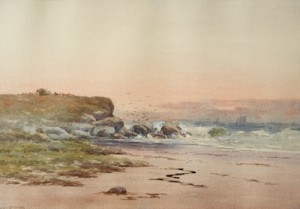 Maine Coast by Frederick A. MACNEIL - auction artwork with signature