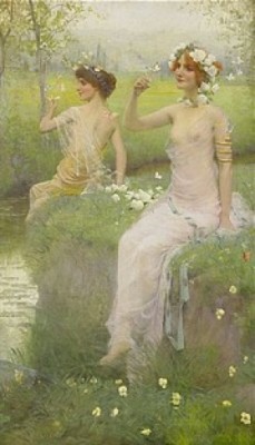 Vårens Ankomst by Philip Richard MORRIS - auction artwork with signature