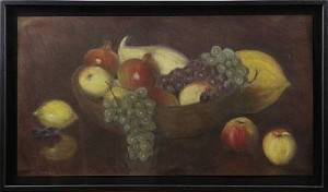 Fruktstilleben by Ann KOSKULL - auction artwork with signature