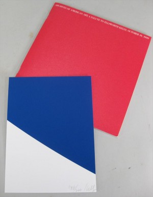 Blue Curve by Ellsworth KELLY