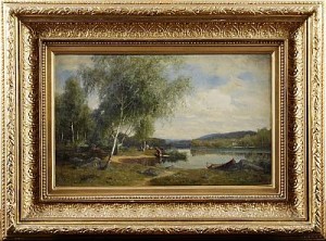 Sommarlandskap by Olof ARBORELIUS