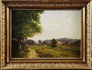 Landskap - Danmark by Johannes STROE - auction artwork with signature