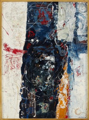 Composition by Bengt Af KLINTBERG - auction artwork with signature
