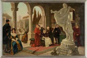 Påve Samt ämbetsmän by Hans DAHLEN - auction artwork with signature