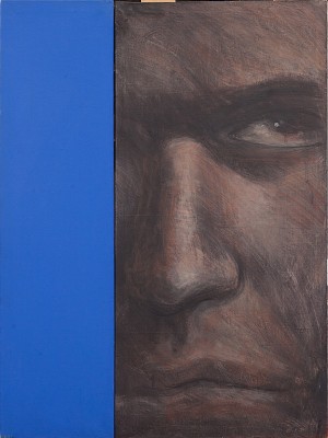 Komposition Med Ansikte by Leif JACOBSSON - auction artwork with signature