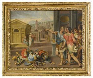 Thyamis Och Petosiris (ur Heliodorus: Theagenes Och Charikleia, Aithiopicon Biblia Deca) by Ambroise DUBOIS