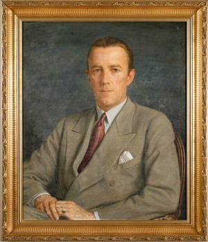 Mansporträtt by Harald Erik Einar QUISTGAARD - auction artwork with signature