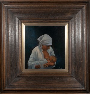 Mor Och Barn by Reijo MELLER - auction artwork with signature