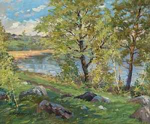 Midsommarlandskap by Peter KURBATOV