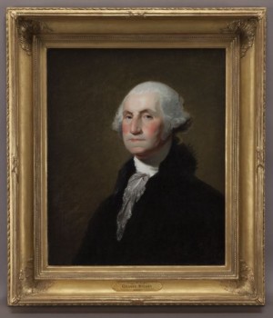 Portrait Of George Washington by Gilbert STUART