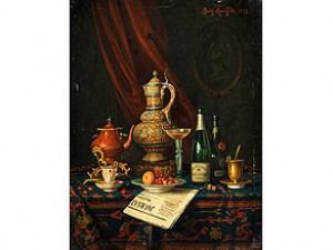 Stilleben by Moritz MANSFELD - auction artwork with signature