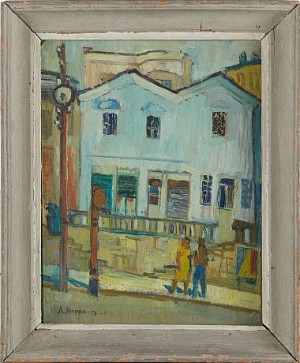 Figurer På Gata by Dimiter KIROV - auction artwork with signature