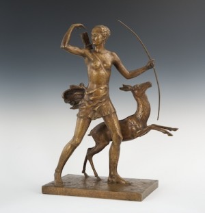 Artemis by Felix KUPSCH - auction artwork with signature