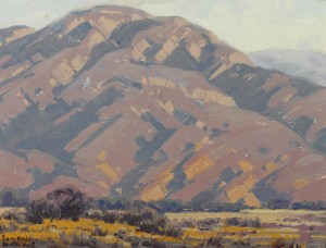 Sunlit Foothills by Samuel Hyde HARRIS