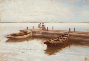 Stilla Sommardag I Skärgården by Knut EKWALL