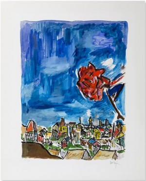 Rose On A Hillside by Bob DYLAN
