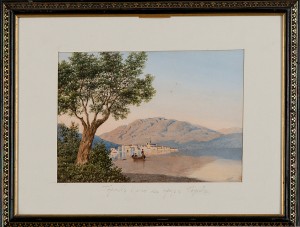 The Town Salò By Lake Garda by Fjodor Andrejewitsch KLAGES