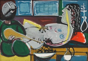 Model And Musician by Ilhami ATLAY
