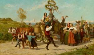Das Winzerfest by Albert ANKER